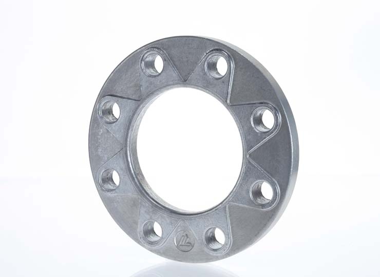 Flangia di Alluminio Scorrevole PN 10 per Tubi in Plastica